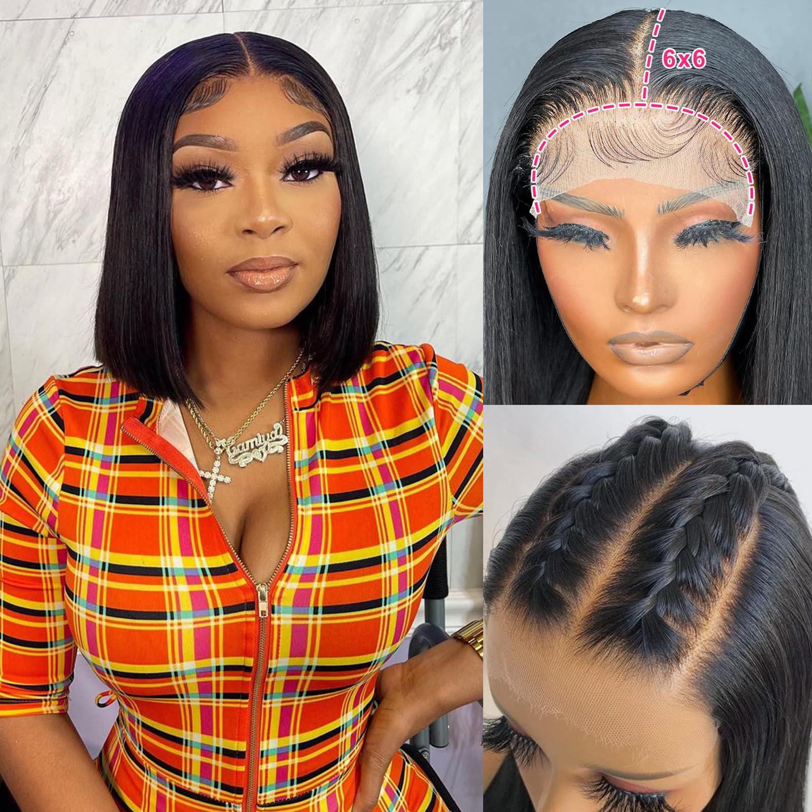 Wig 6X6 Freepart Lacefront 2020 6x6 Closure Wig – Private Label main image 2