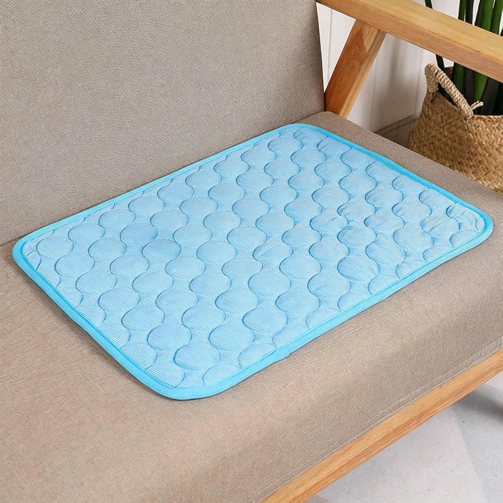 Tappetino Rinfrescante Canino | Cuscino Lavabile Da Dormire | Tappetino Rinfrescante Per Cani 100 x 75 cm | Per Cani Piccoli Grandi E Gattini Trasportino Canile Pavimento Divano Casa Viaggio