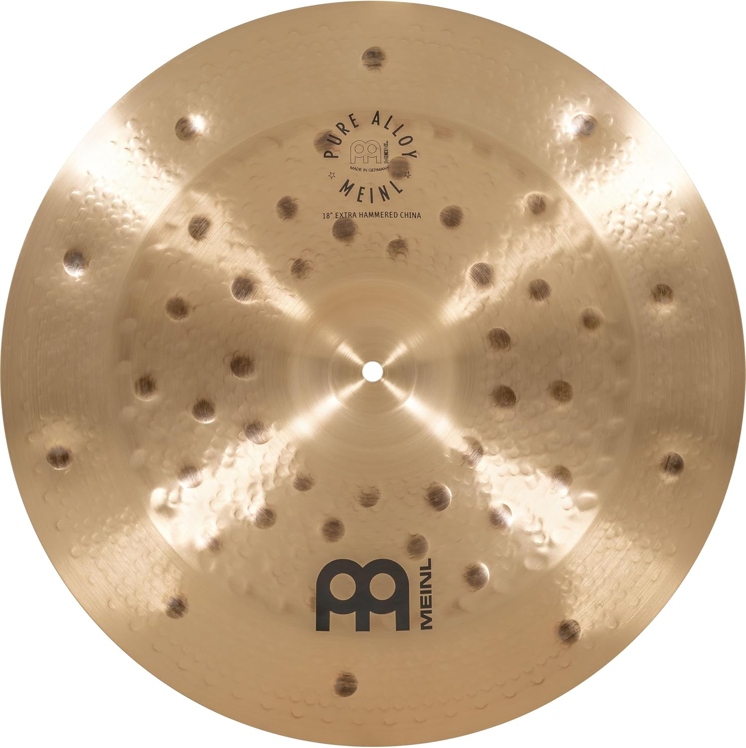Pure Alloy Traditional 18" Extra Hammered China — Made in Germany, 2-YEAR WARRANTY