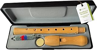 Sponsored You’re seeing this ad based on the product’s relevance to your search query.Learn more about this advertisement HeroMusics Blockflöte für Kinder aus Holz - Flöte mit Barocker Griffweise - 8-Loch Flöte für Erwachsene - Sopranblockflöte aus Premium Ahornholz - Blockflötenset mit Reinigungsset & Etui