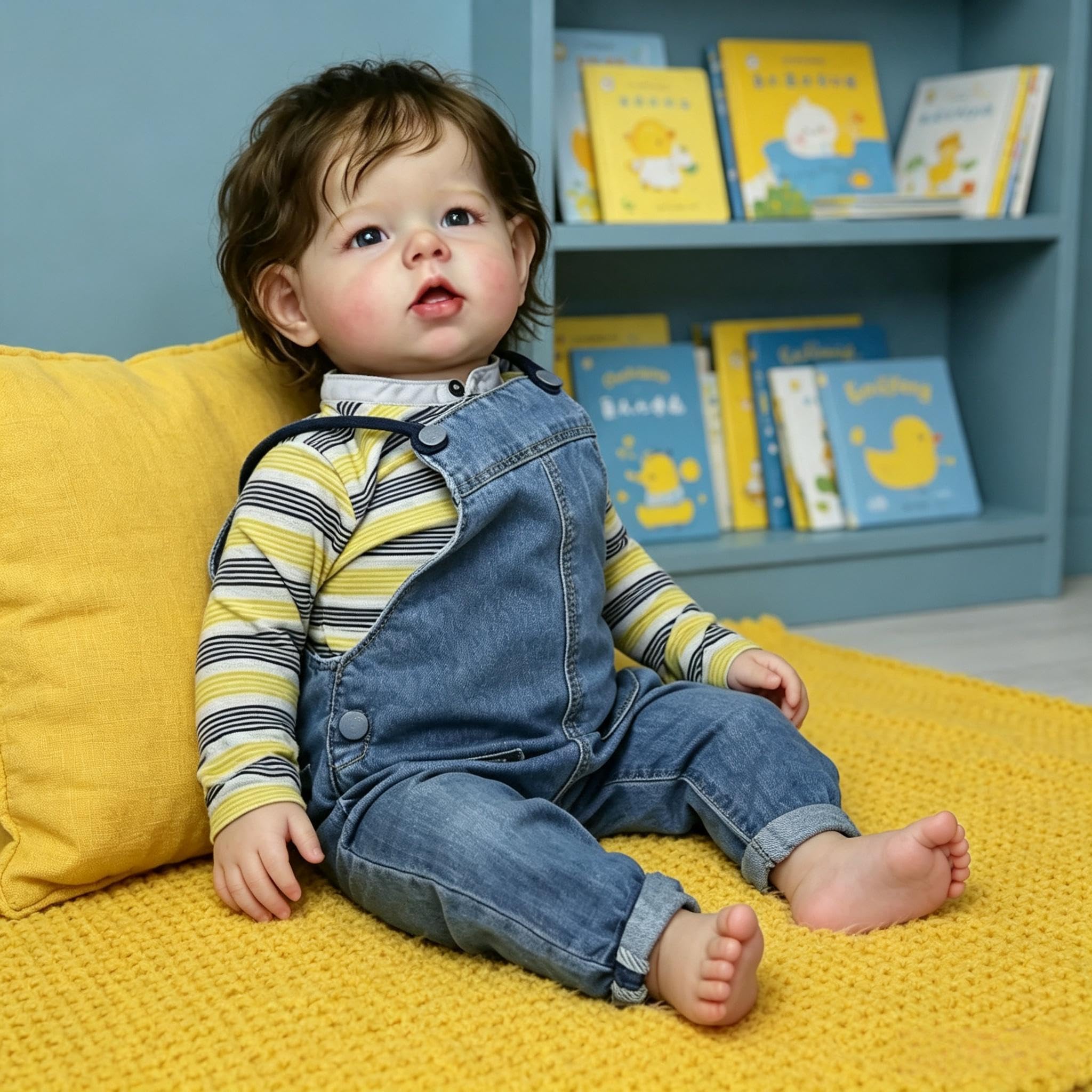 Realistyczne lalki Reborn Baby Dolls 71 cm Reborn maluch lalki chłopiec Liam ogromny rozmiar realistyczny maluch lalka prawdziwie wyglądająca lalka niemowlęca miękka winylowa tkanina ciało dla