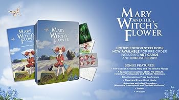 Amazon.com: Mary and the Witch's Flower Steelbook [Blu-ray
