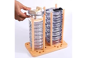 AIERSA Tumbler Lid Organizer: Keep Your Water Bottle Lids Organized