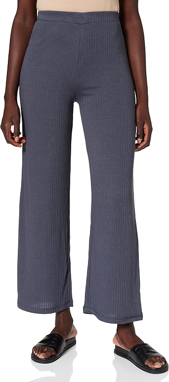 Pieces PCBOSELLA WIDE PANTS - Pantaloni - black/nero