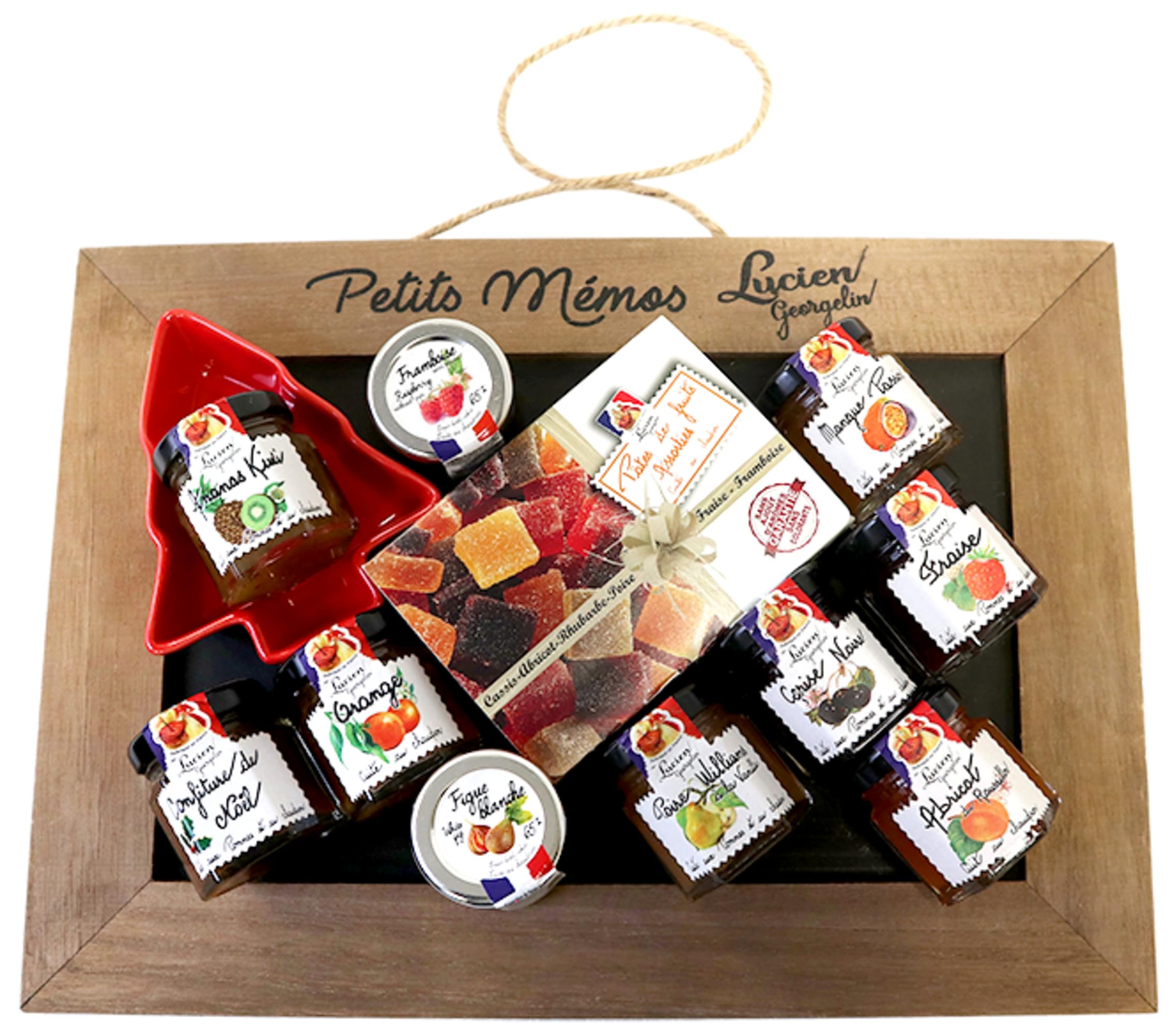 Lucien Georgelin Coffret cadeau Saveurs et Gourmandises 572 grs
