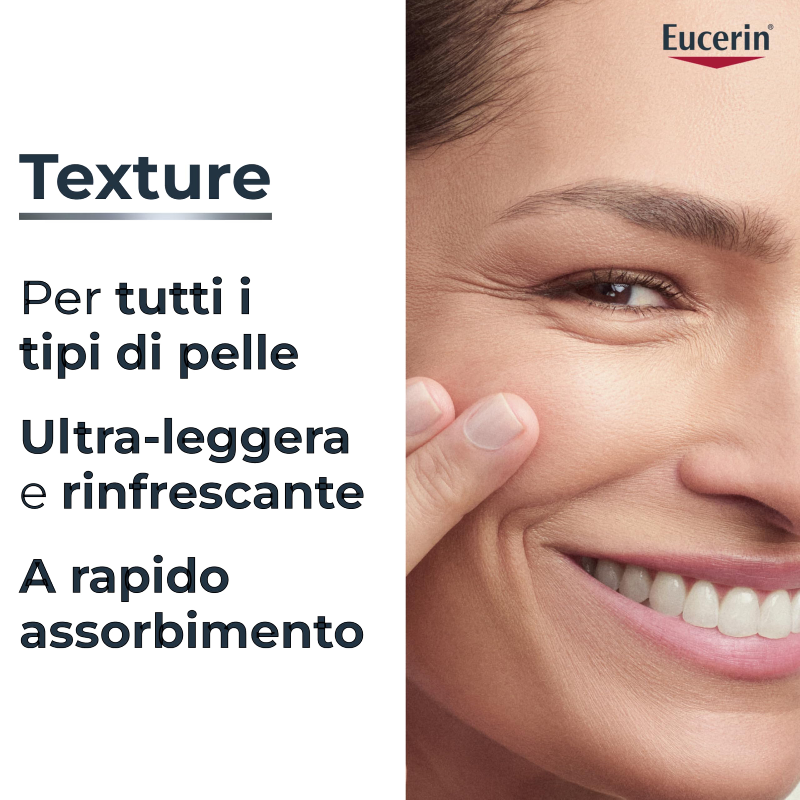 Eucerin Hyaluron-Filler Booster Idratante 30 ml, Siero idratante viso ultra leggero e rinfrescante, Siero viso Acido Ialuronico e Glicerina, Formula in gel-crema per tutti i tipi di pelle