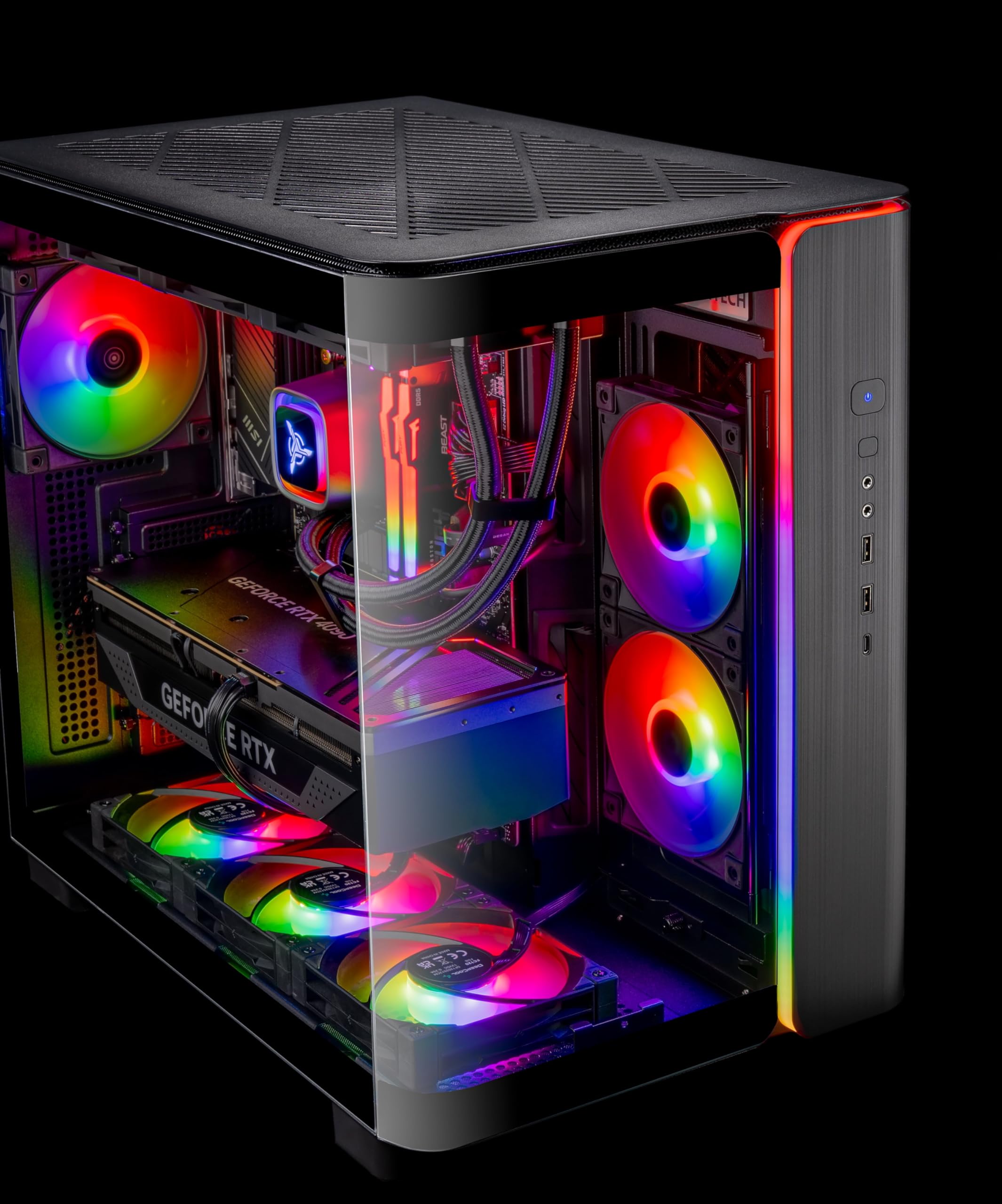 Amazon.com: Skytech King 95 Gaming PC Desktop, Ryzen 7