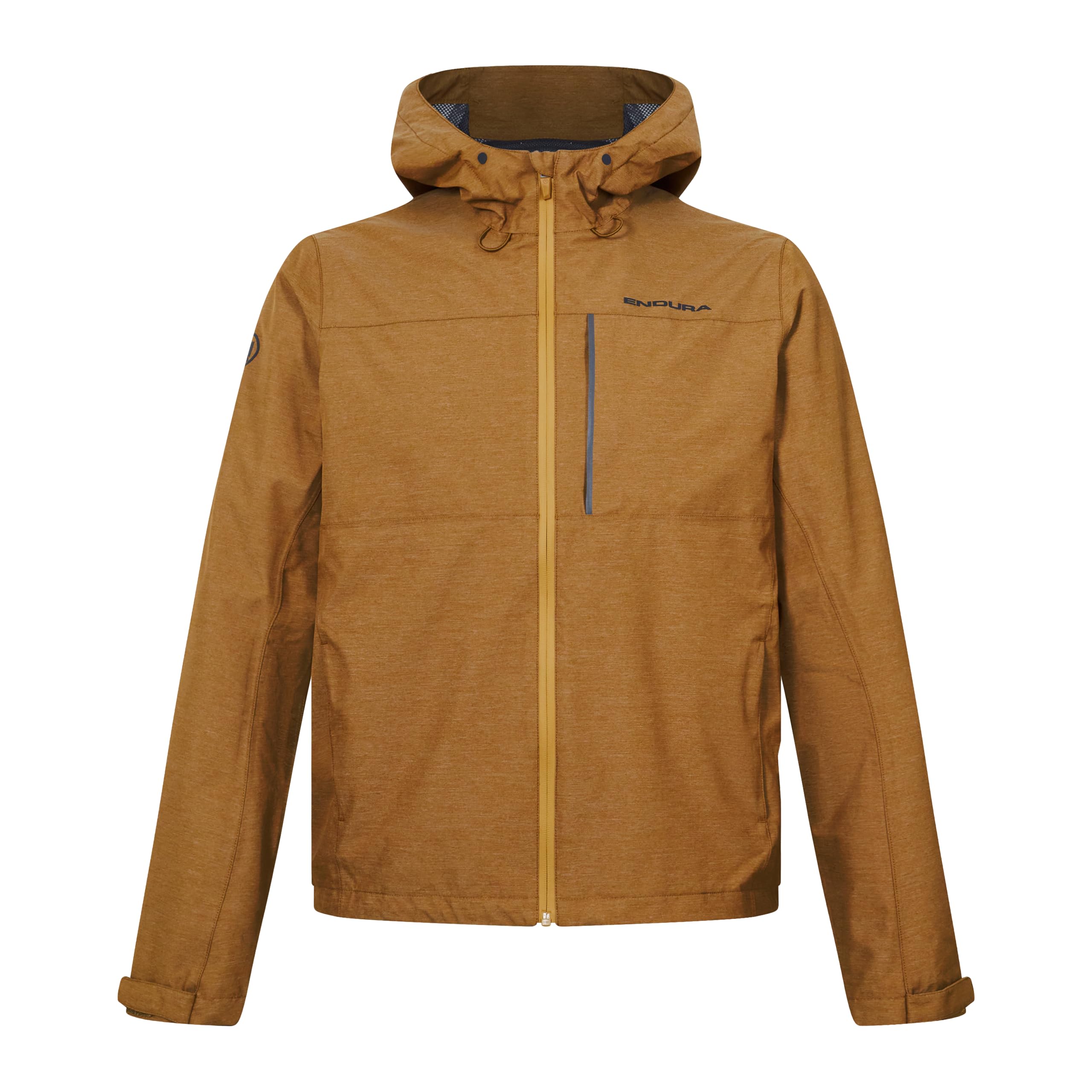 Endura Bronze Hummvee Hooded Waterproof Cycling Jacket Size 2