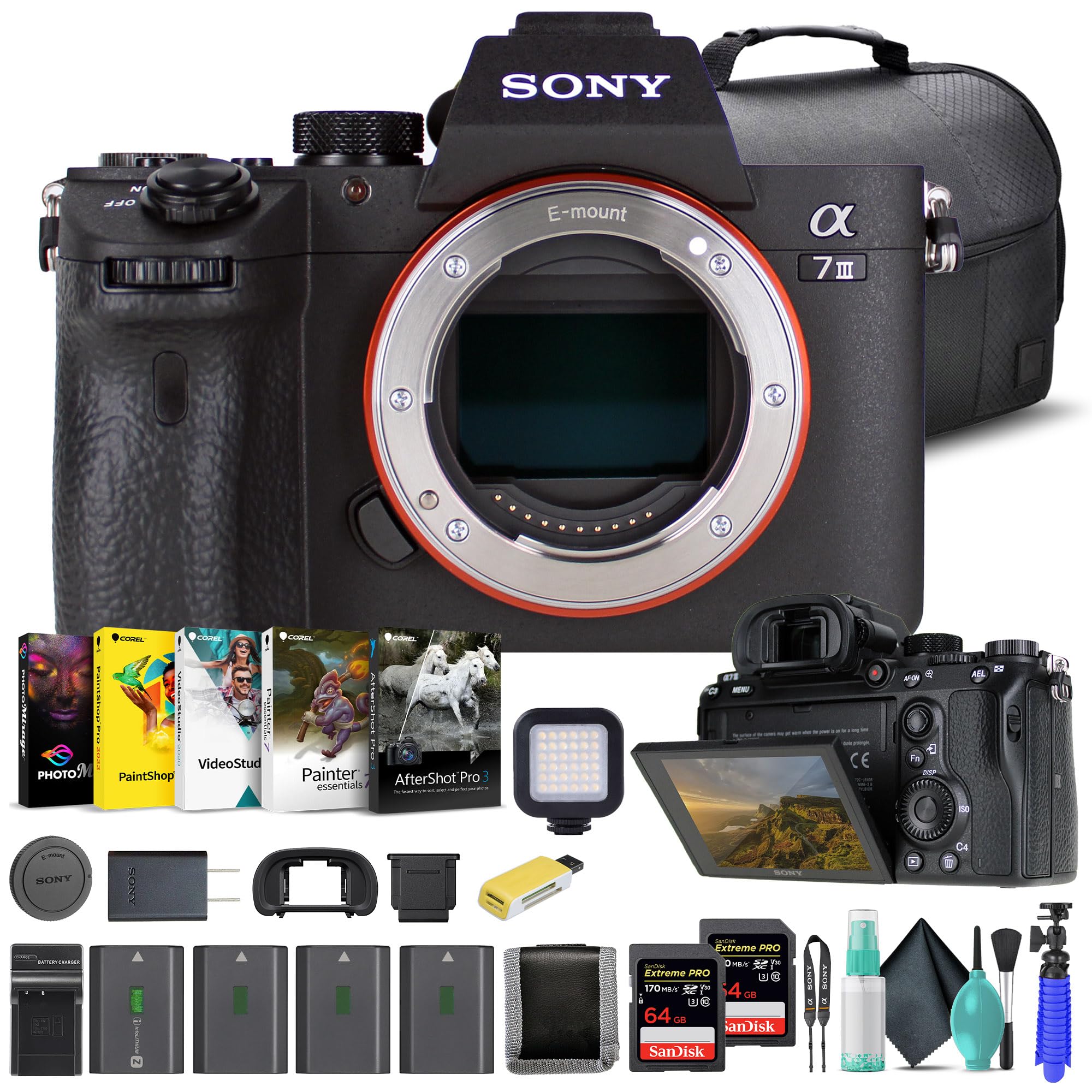Amazon.com : Sony α7 III Full-Frame Mirrorless Camera Body