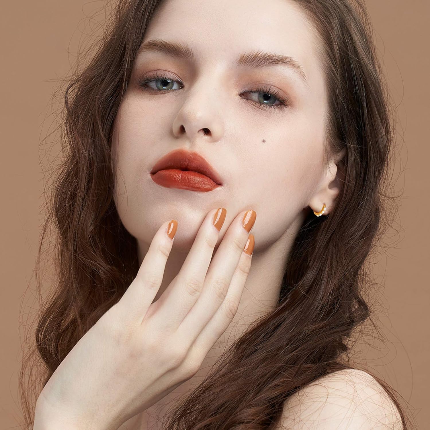 SANNYRA Spike Earrings for Women, Small Huggie Hoop Earrings 14K Gold Plated Hypoallergenic Minimalist Ear Jewelry - Image 3