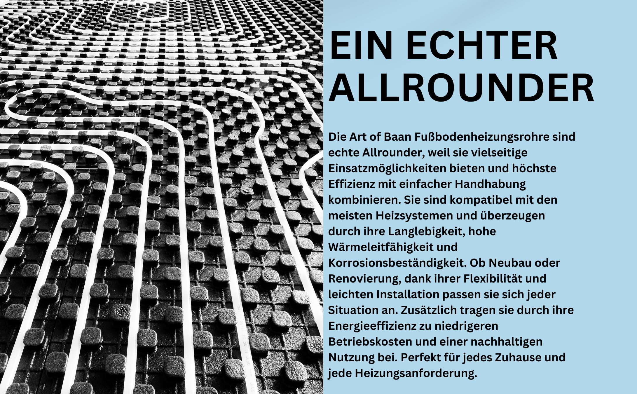 Alu-Verbundrohr 16x2 mm 200m – Vielseitig einsetzbares Mehrschichtverbundrohr für Fußbodenheizung, Haustechnik, Heizung & Kühlung – PEX-AL-PEX