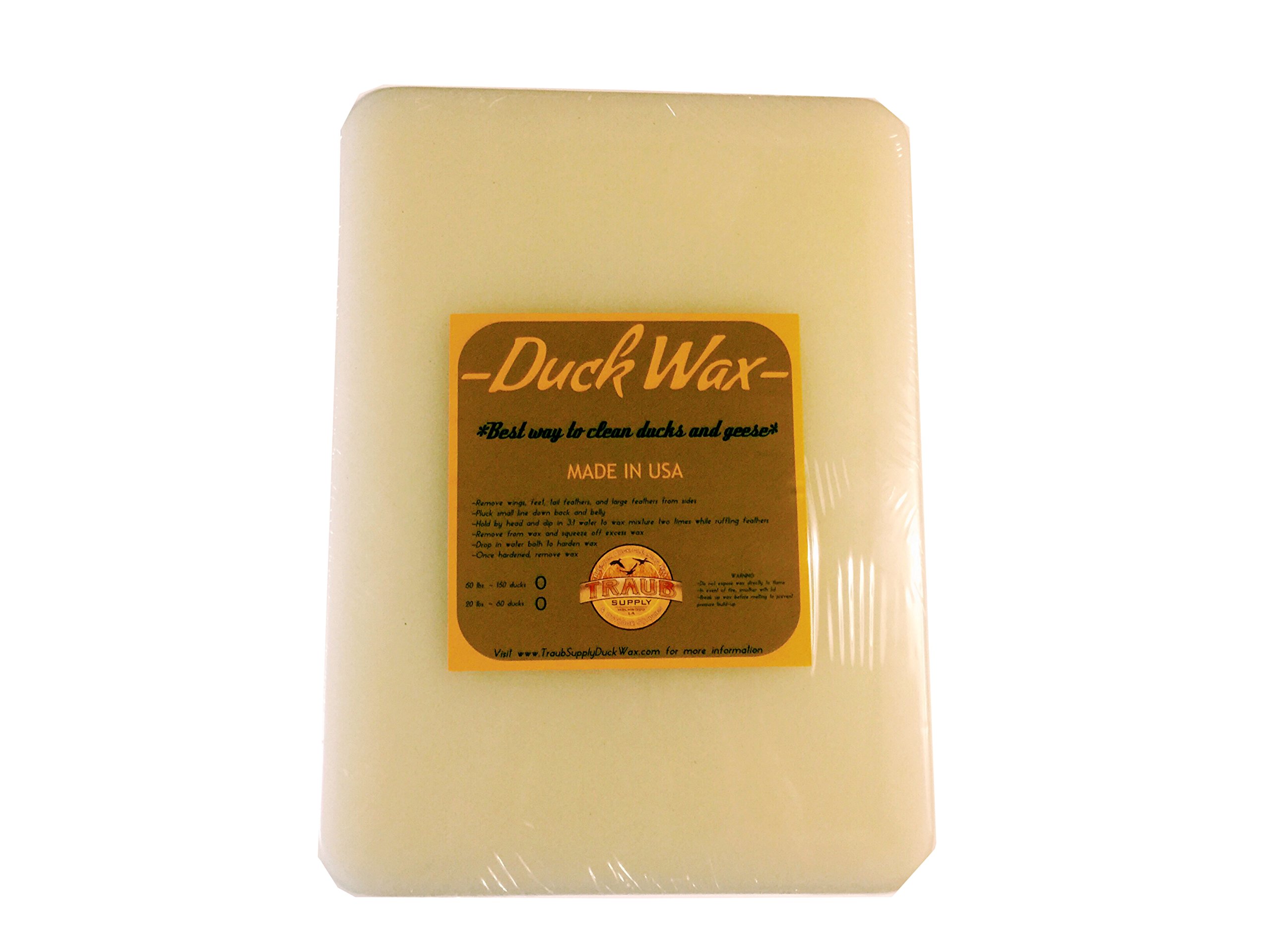 TRAUB SUPPLY FARM DUCK WAX-10 LBS.