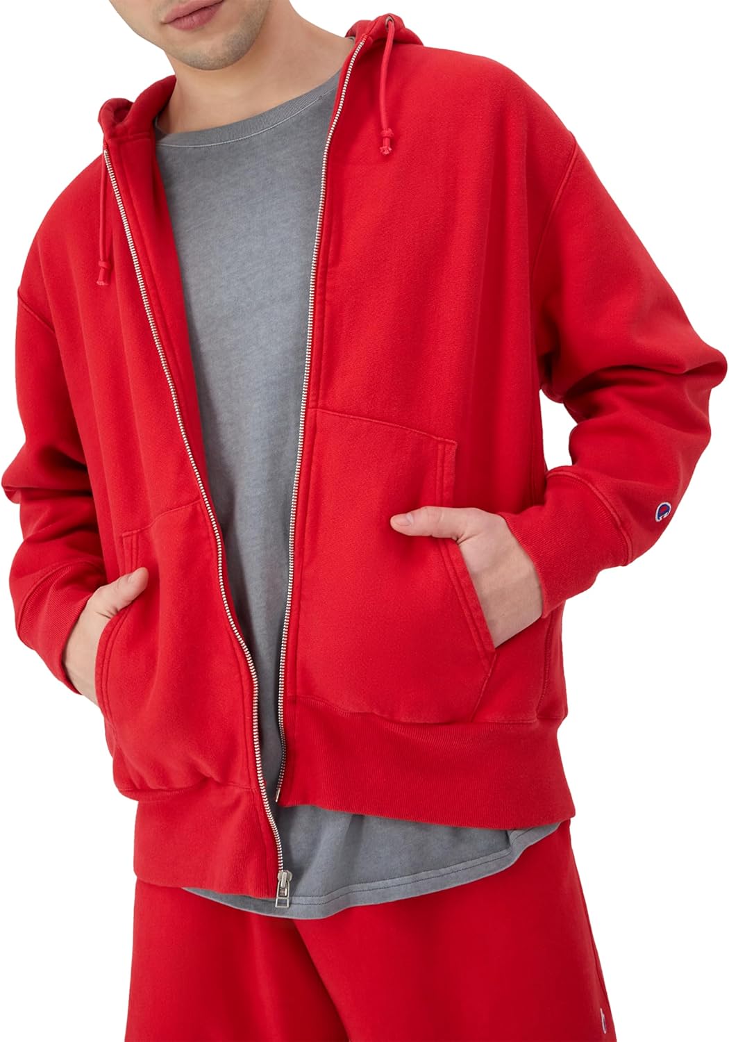 Champion Men's Zip-up Hoodie, Reverse Weave, Sweatshirt, Fleece Zip-up Hoodie for Men - Image 5