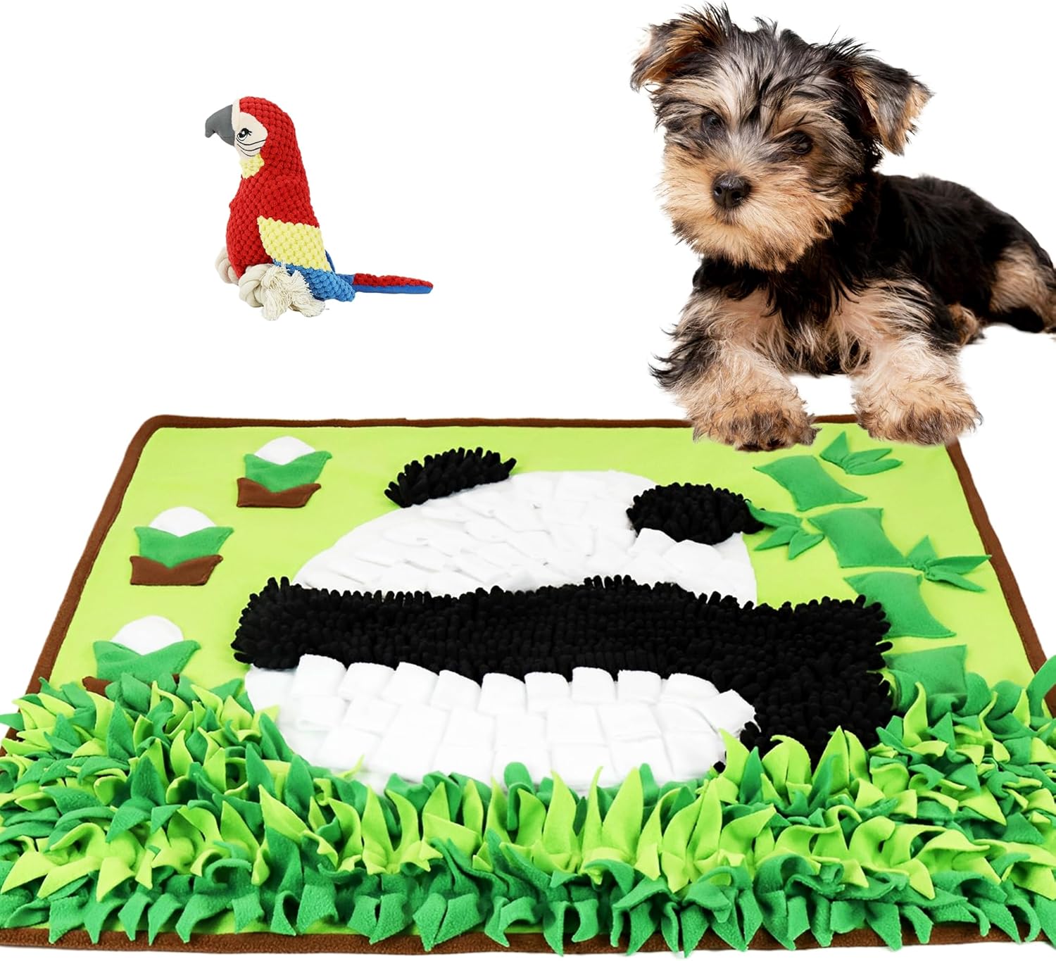 MHTTEC Panda Snuffle Mat for Dogs 29.52" Square Dog