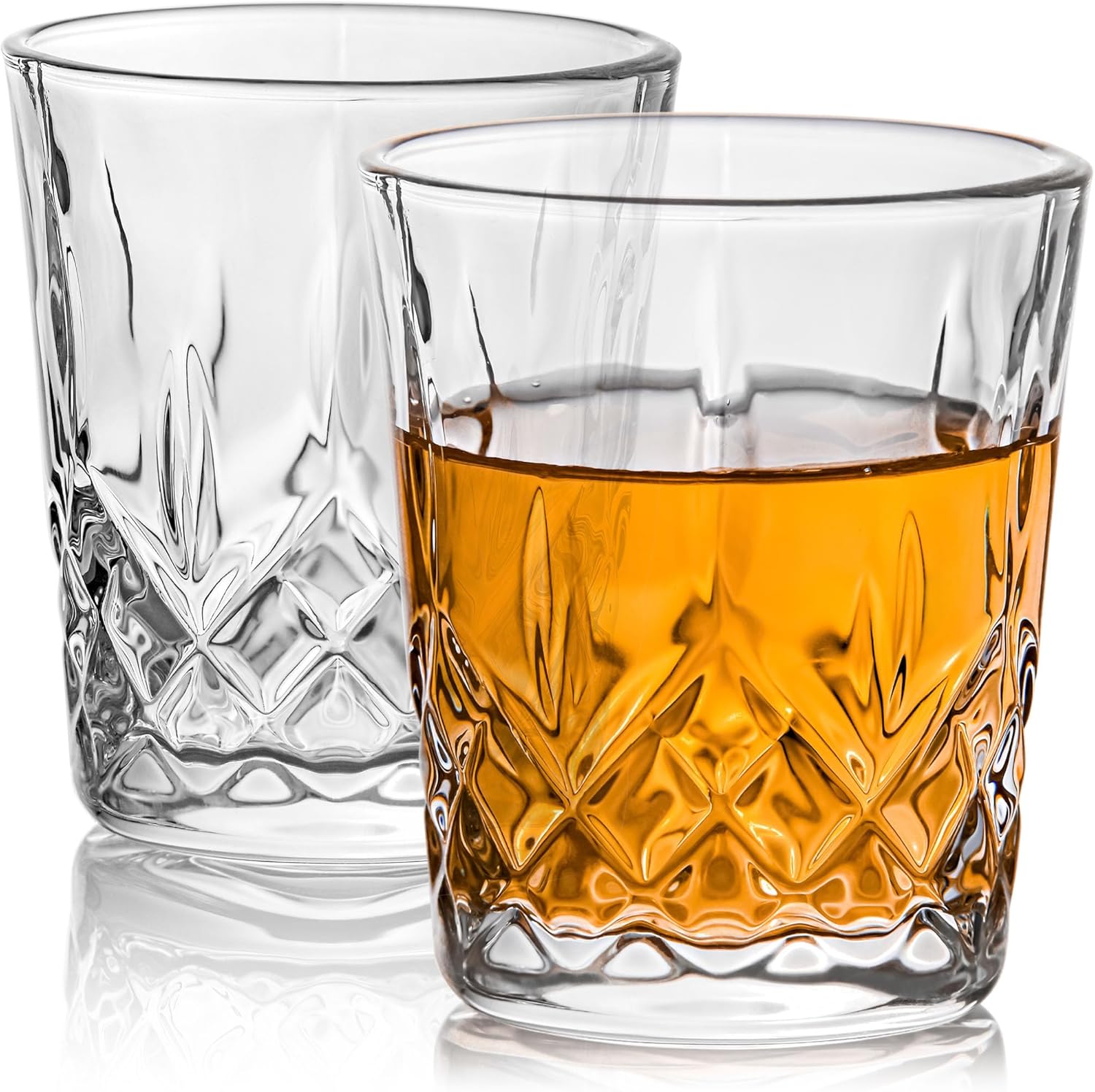 Shot Glasses Set 6 Crystal Shot Glass 1.35 fl oz