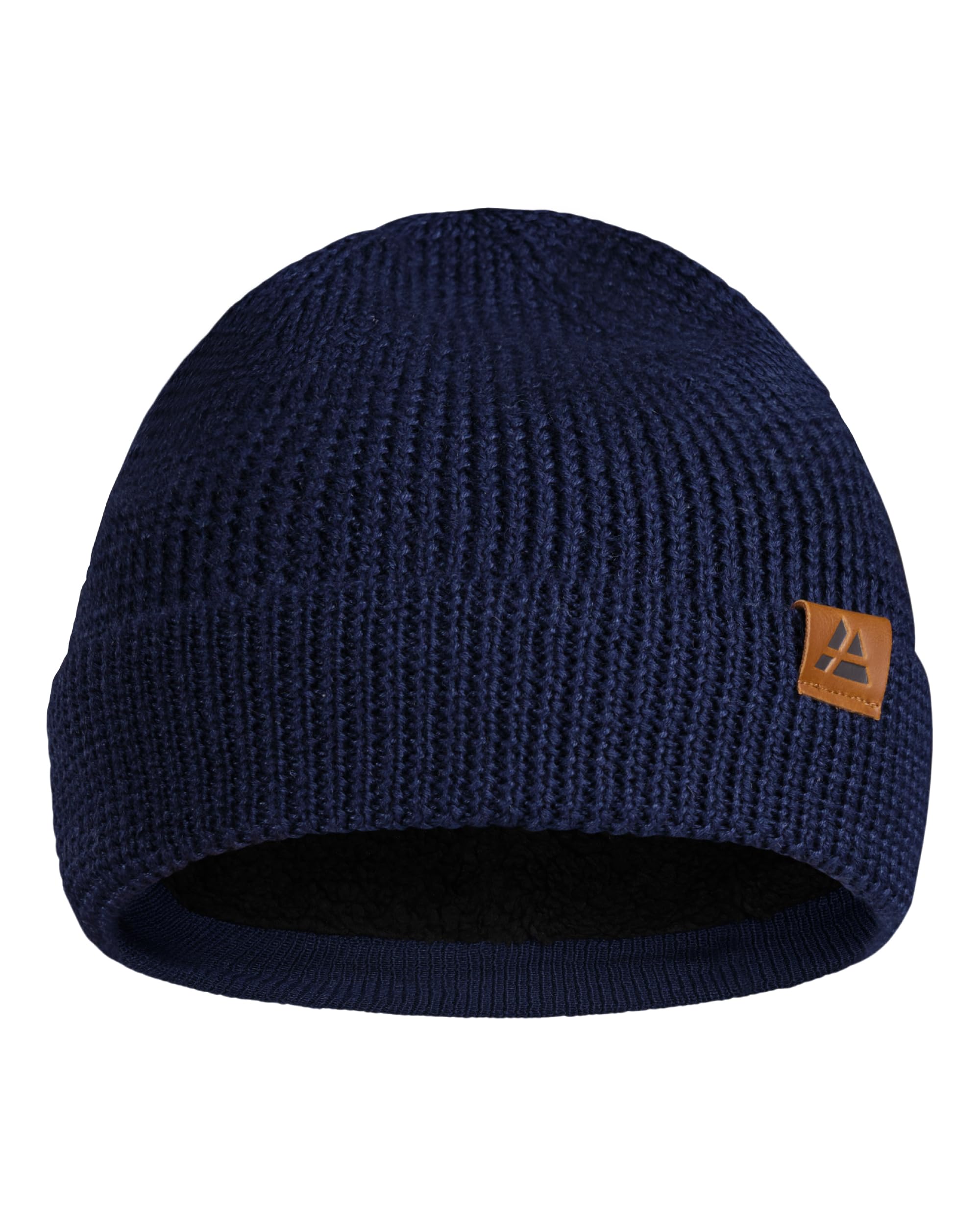 DANISH ENDURANCE Berretto Beanie in Lana Merino con Fodera in Pile, Berretto a Maglia, Berretto Invernale Uomo e Donna