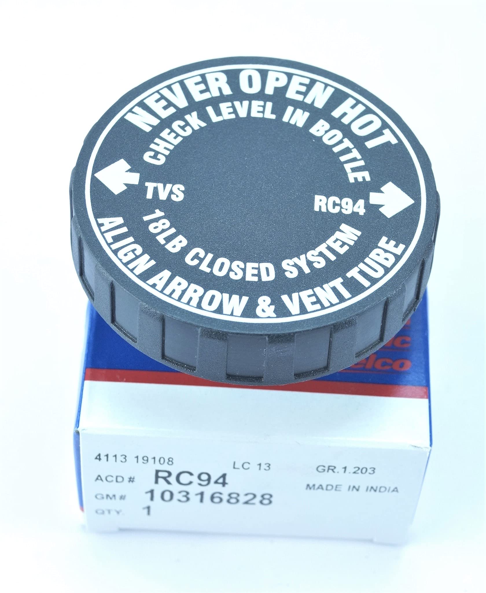 Amazon.com: General Motors 10316828, Radiator Cap : Automotive