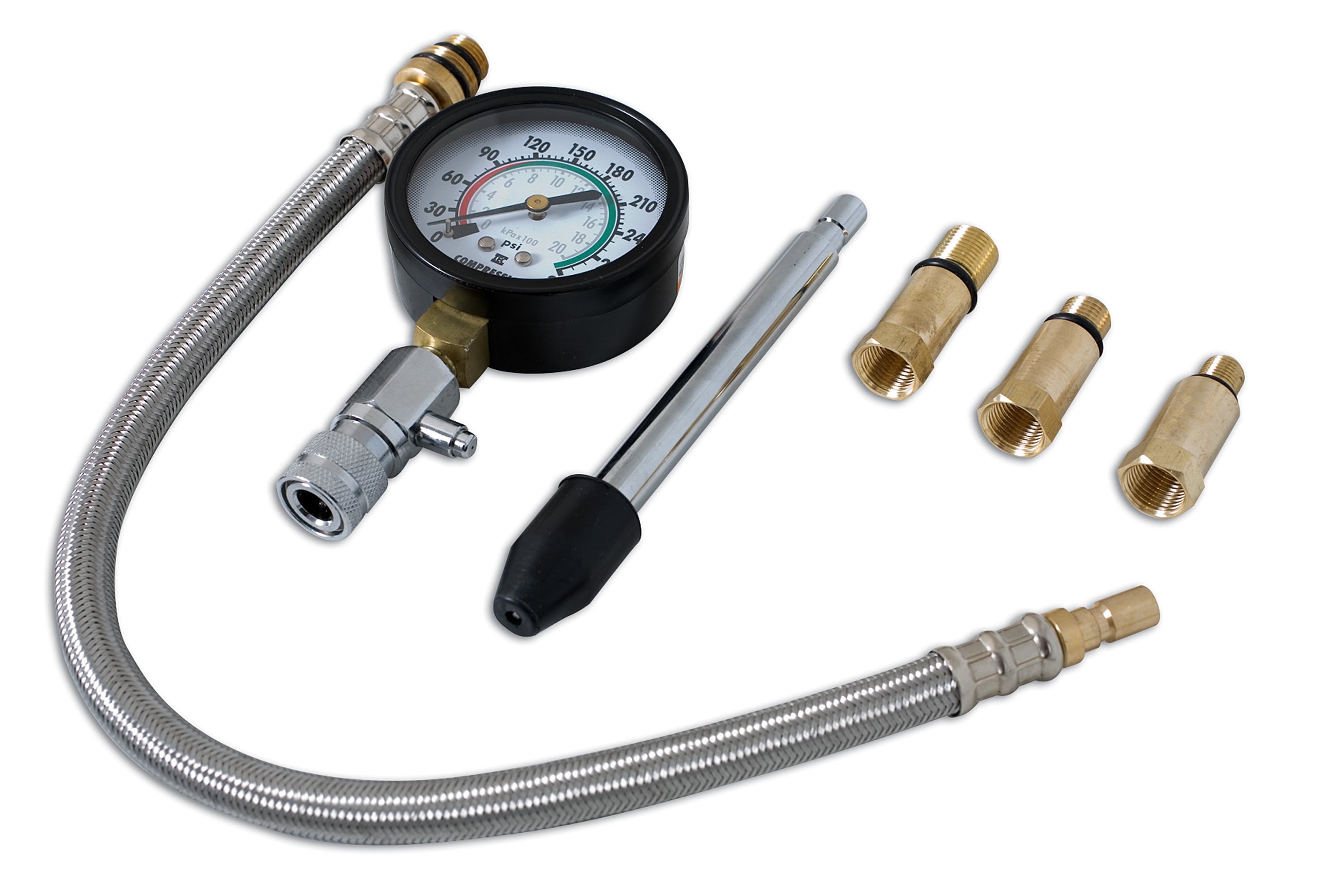 Gunson 77043 Compression Tester Kit - 6pc