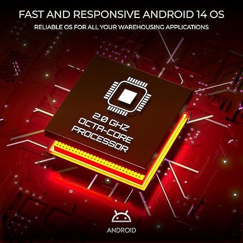 Miniatura 7 de Chainway C90 - Escáner inalámbrico multiusos de código de barras Android, lector de código de barras 2D1DQR, Play Store, pantalla vívida de 5.7