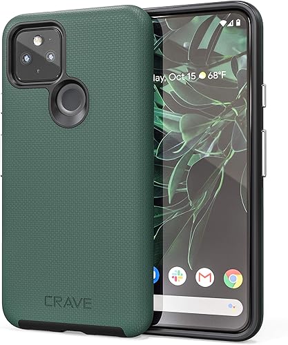 Crave Pixel 5 Caso - Funda de protección dual para Google Pixel 5
