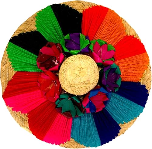 Miniatura 3 de Mexican Fiesta Tortilla Warmer Auténtico Tortillero - TortillasCesta de pan tejida a mano - Hecho en México, Tortillera de Palma