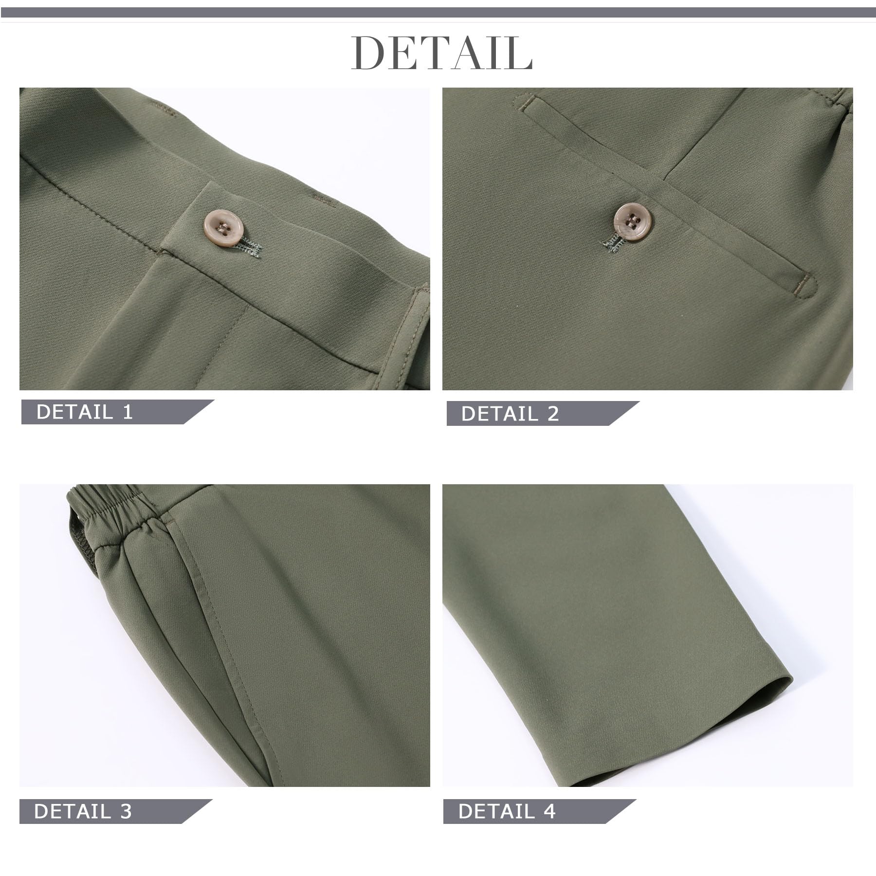 Allthemen Abito da Uomo 2 Pezzi Puro Colore Completo Elasticità Casual da Lavoro Smoking Elegante Sposa