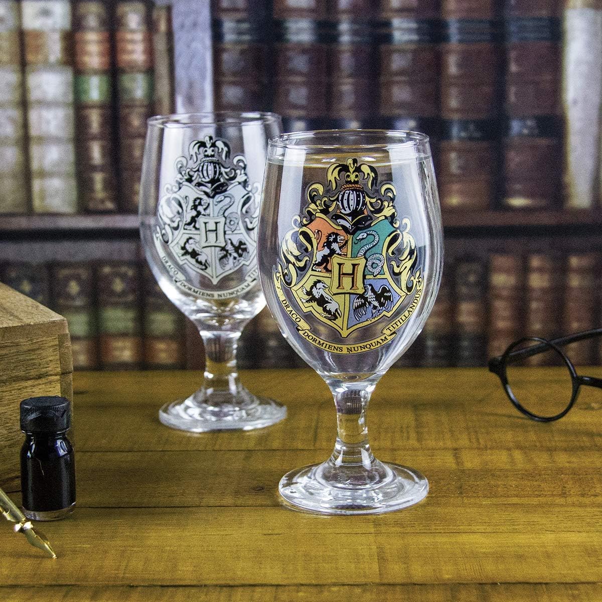 Harry Potter Color Change Tumbler Glass - Officially Licensed Merchandise image 2