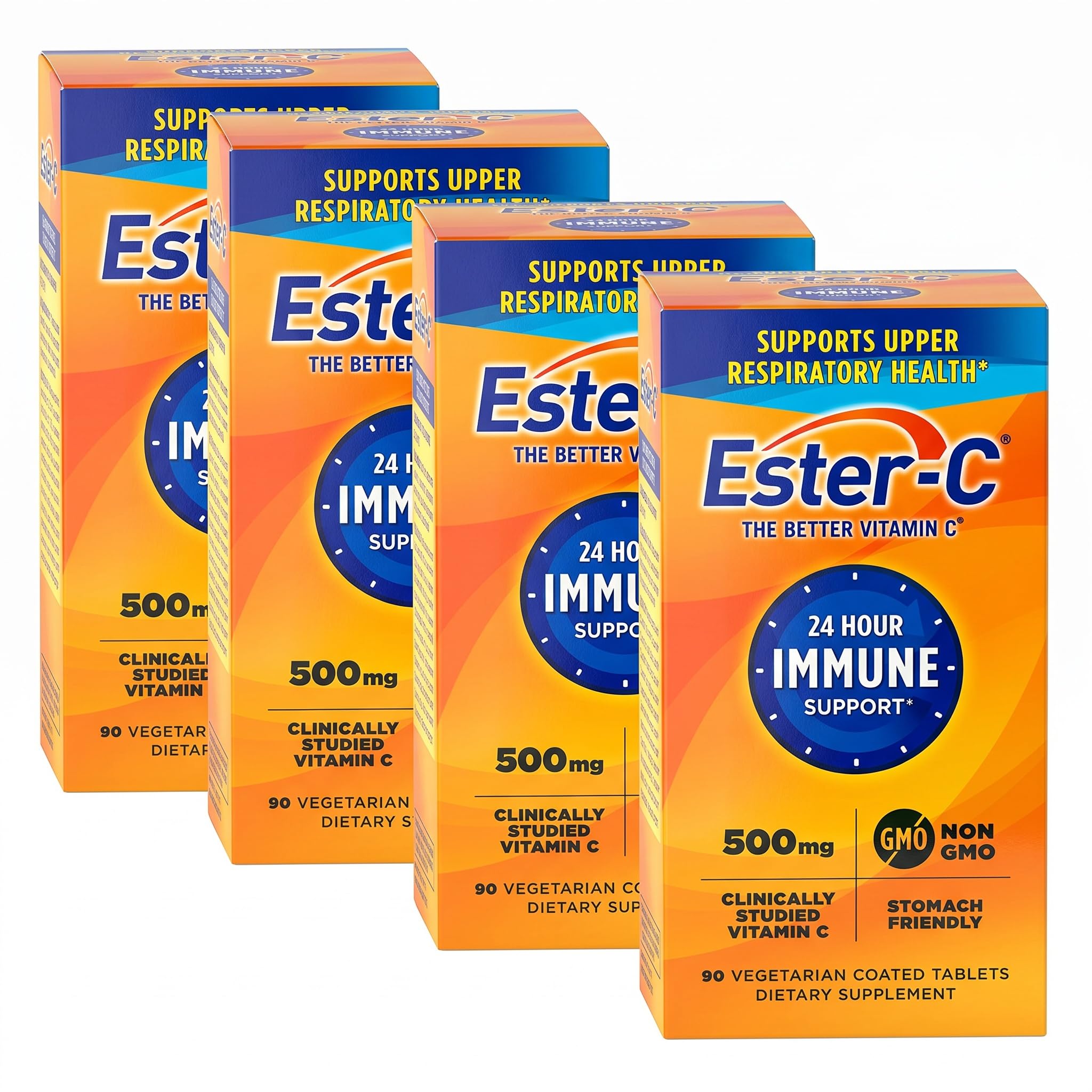 Ester-C 500 mg, 24 Hour Vitamin C Tablets for Immune Support, 90ct — Amazon image 7