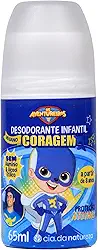 Cia Da Natureza - Desodorante Roll On Cia Da Natureza 65Ml Luccas Neto Os Aventureiros Coragem