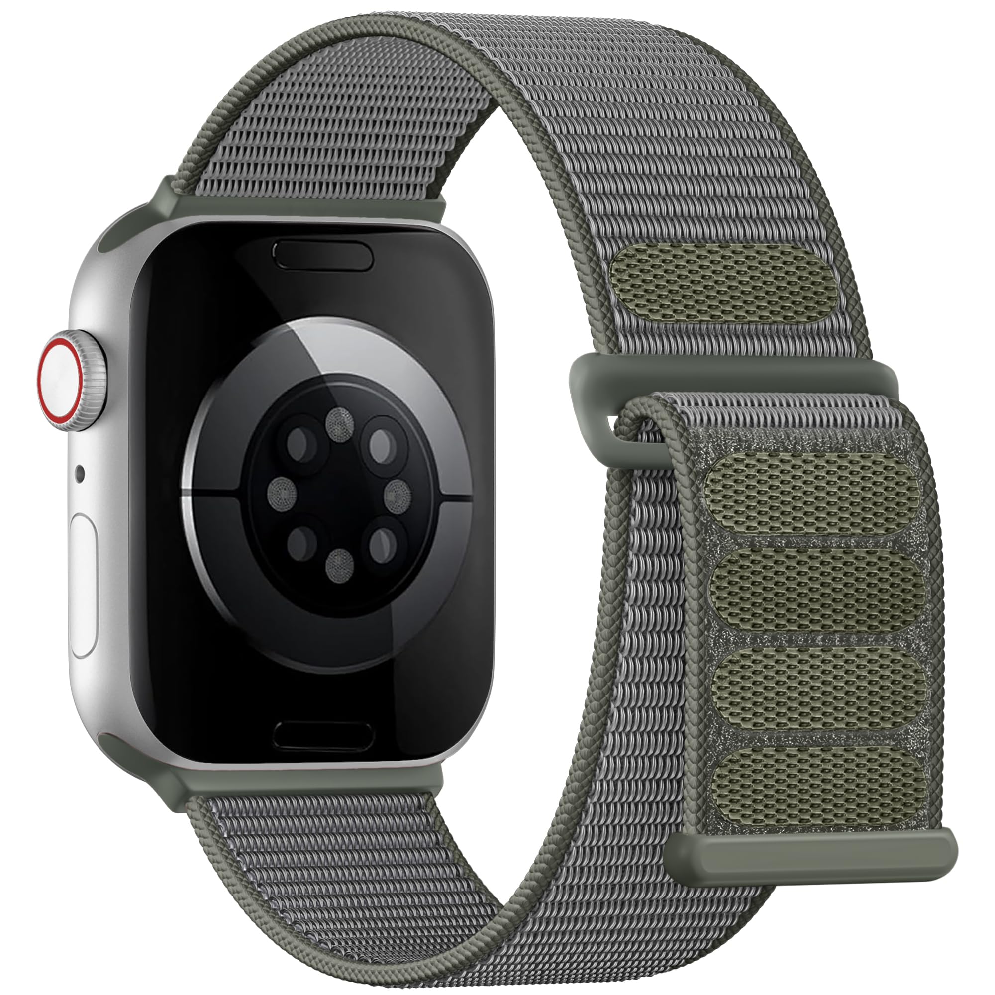 Lenrao Soft Nylon Sport Loop Compatible with Apple Watch Bands Women Men