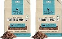 Vista 9 de Vital Essentials - Mezcla de proteína liofilizada cruda para mezclar en comida para perros, topping de pavo molido para perros, 6 onzas