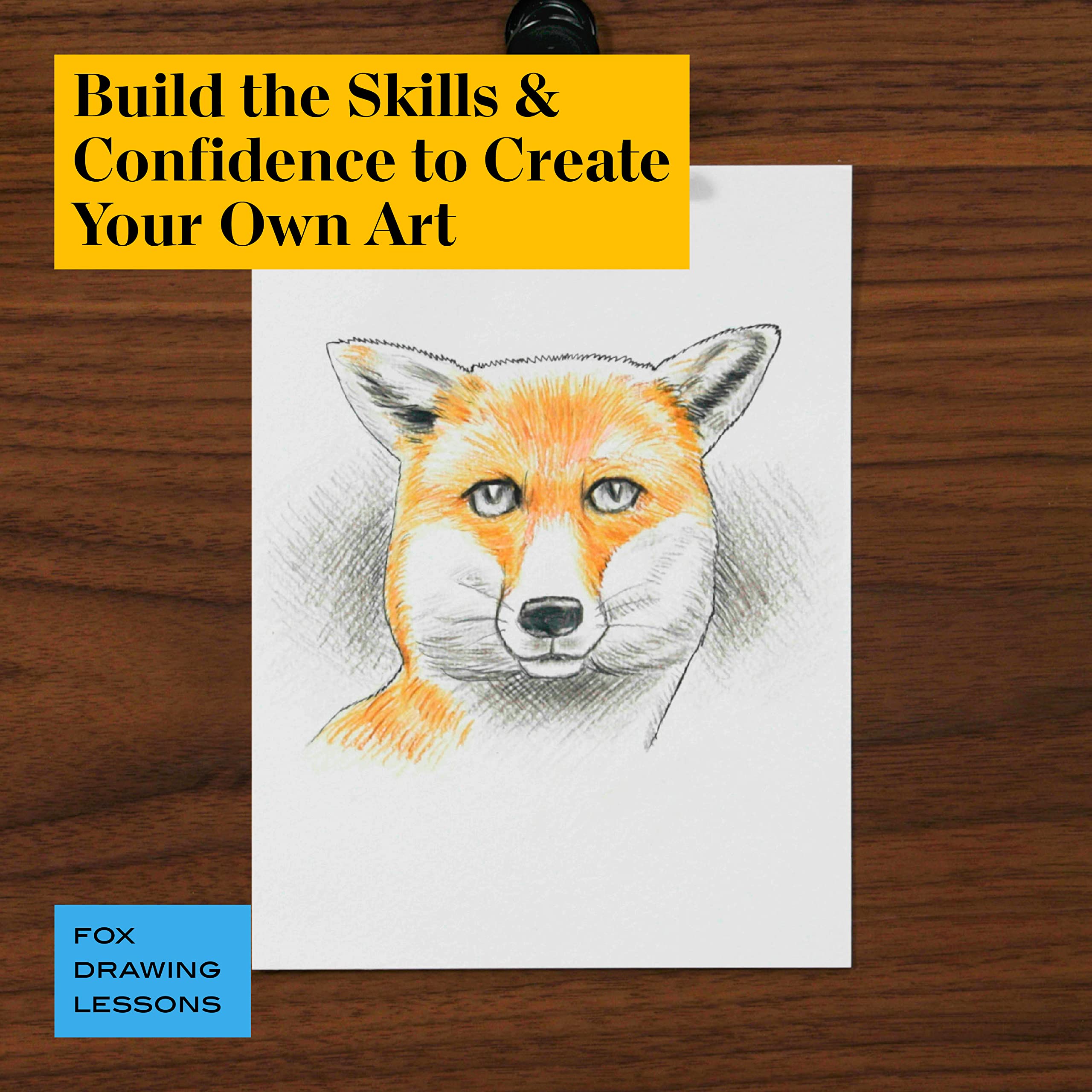 Prismacolor Technique, Art Supplies with Digital Art Lessons, Animal  Drawings Set, Level 1, How to Draw Animals with Colored Pencils, Graphite  Pencils, and More, Fox Drawing Lesson, 26 Count : Arts, Crafts & Sewing -  Amazon.com
