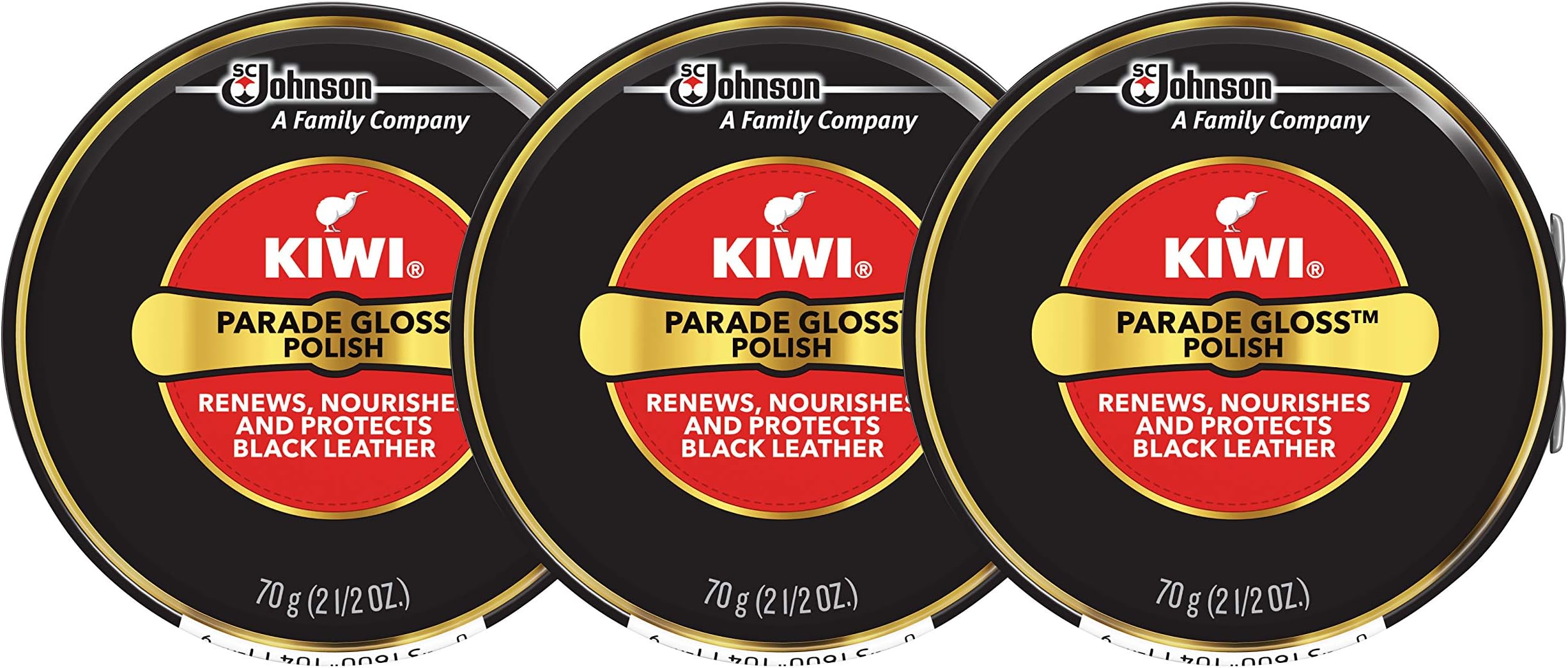 KIWI Giant Parade Gloss Black, 2.5 OZ