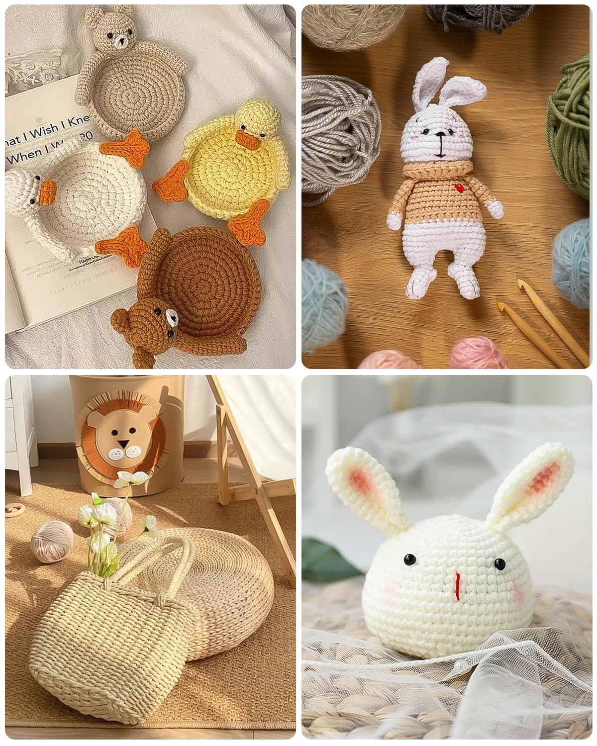 Set Uncinetti 37 Pezzi Con Borsa - Misure 2.0-10.0mm, Impugnature Ergonomiche, Accessori Per Maglia - Foto 2