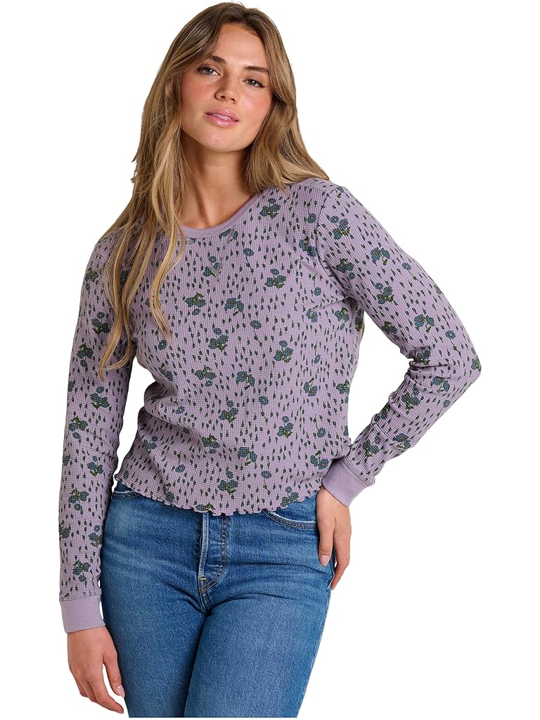 Purple Toad&Co Foothill Long Sleeve Crew II