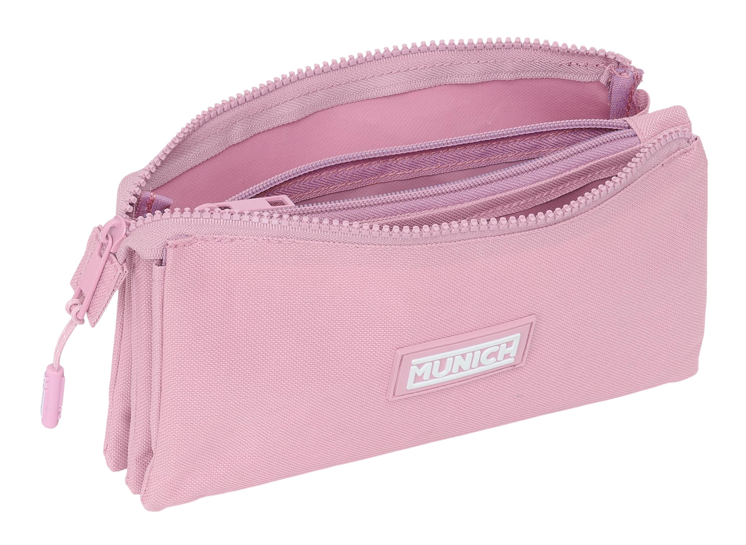 Safta Munich Basic, Triple Pencil Case, Children's Pencil Case, Ideal for School Children Comfortable and Versatile - Image 3