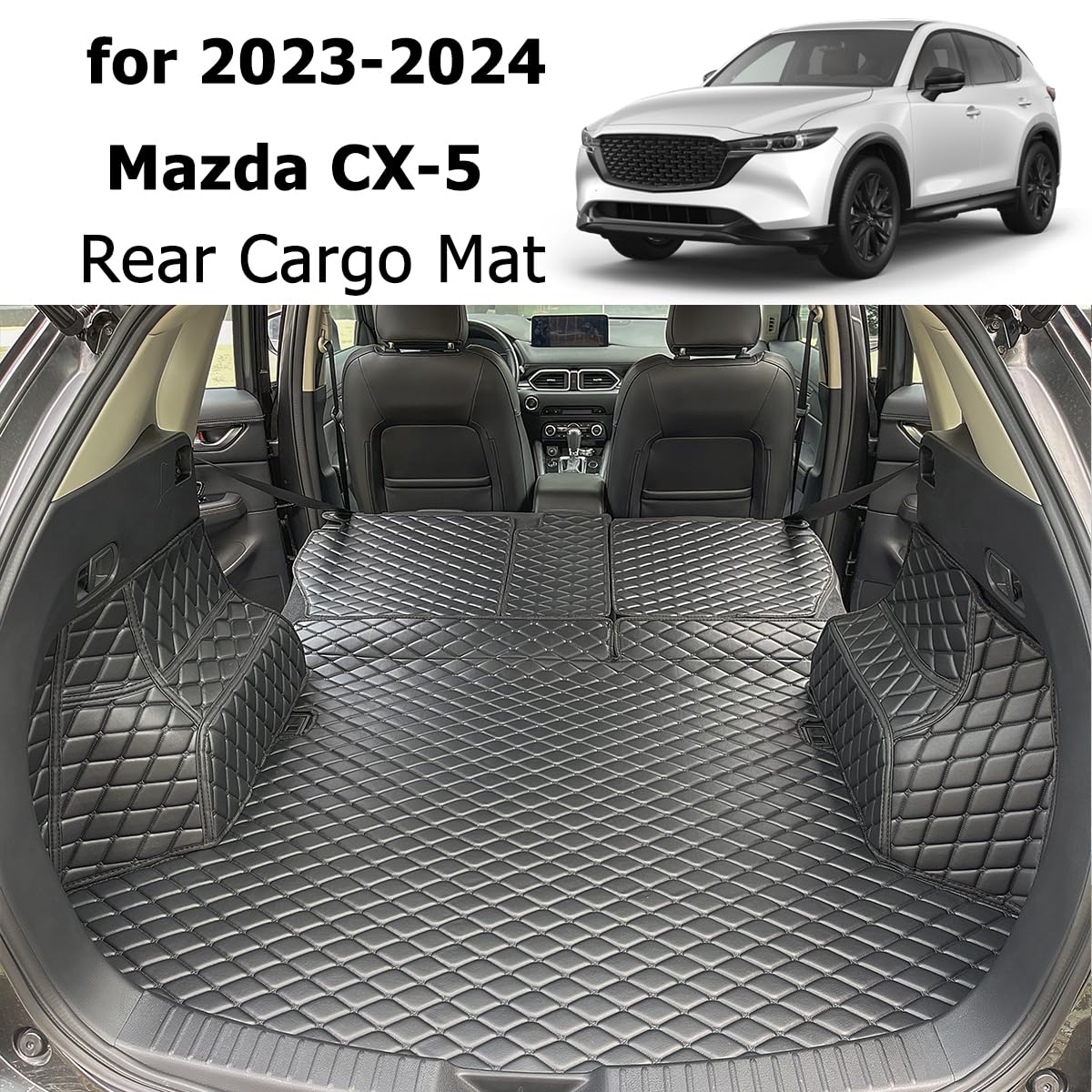 Amazon.co.jp: 7DEEKEI カーゴマット 2023-2025 マツダ CX-5 トランク 