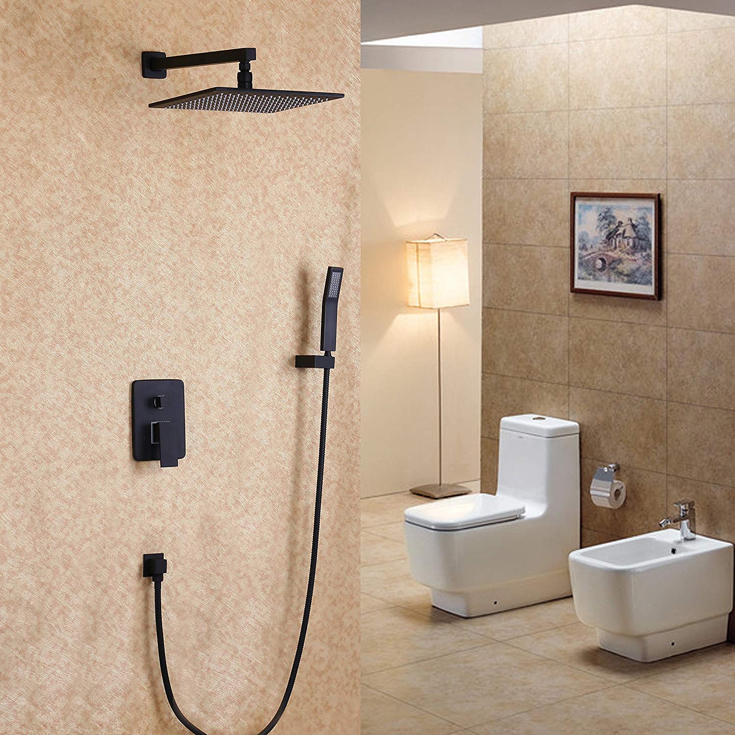 Robinet de douche mural en laiton pour transformer votre salle de bain en spa privé