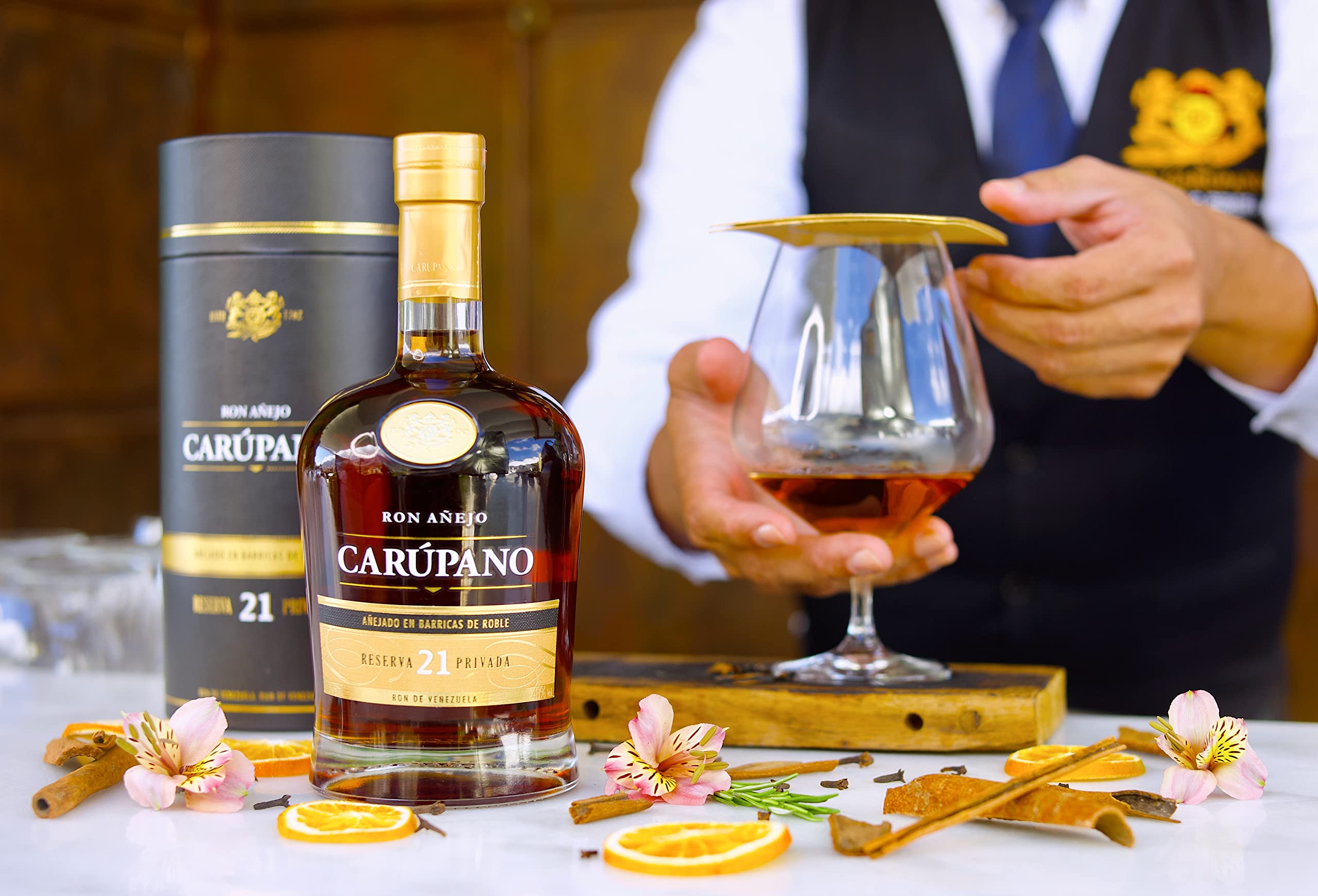carupano 21 ron anejo riserva privada 70 cl