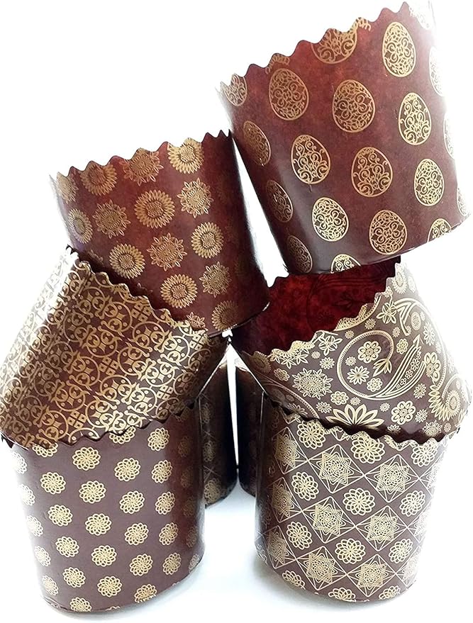 Moule à standard 24 pièces, H 9 cm x l 9 cm Moule à Kulich Moules ronds en