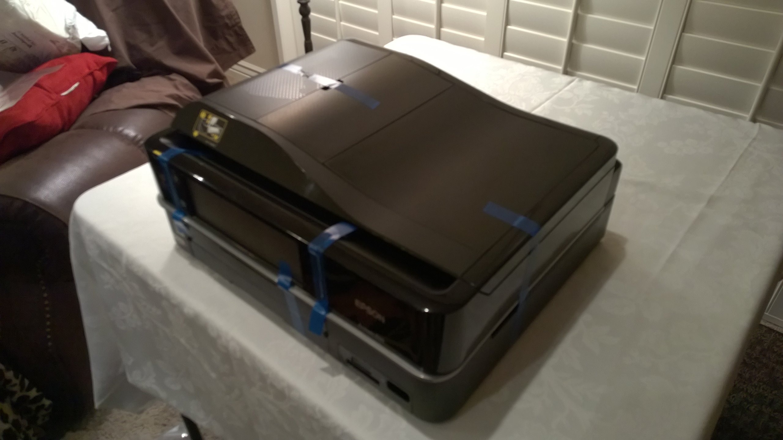 Epson Artisan 835 Wireless All-in-One Color Inkjet Printer, Copier, Scanner, Fax (C11CA73201)