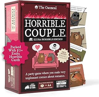 Comprar Horrible Couple – Extra Horrible Edition – Party Game For 2-8 Players,From The Creators of Horrible Therapist | A Fun Game Night with Friends,Funny Card Game for Adults On Date Night