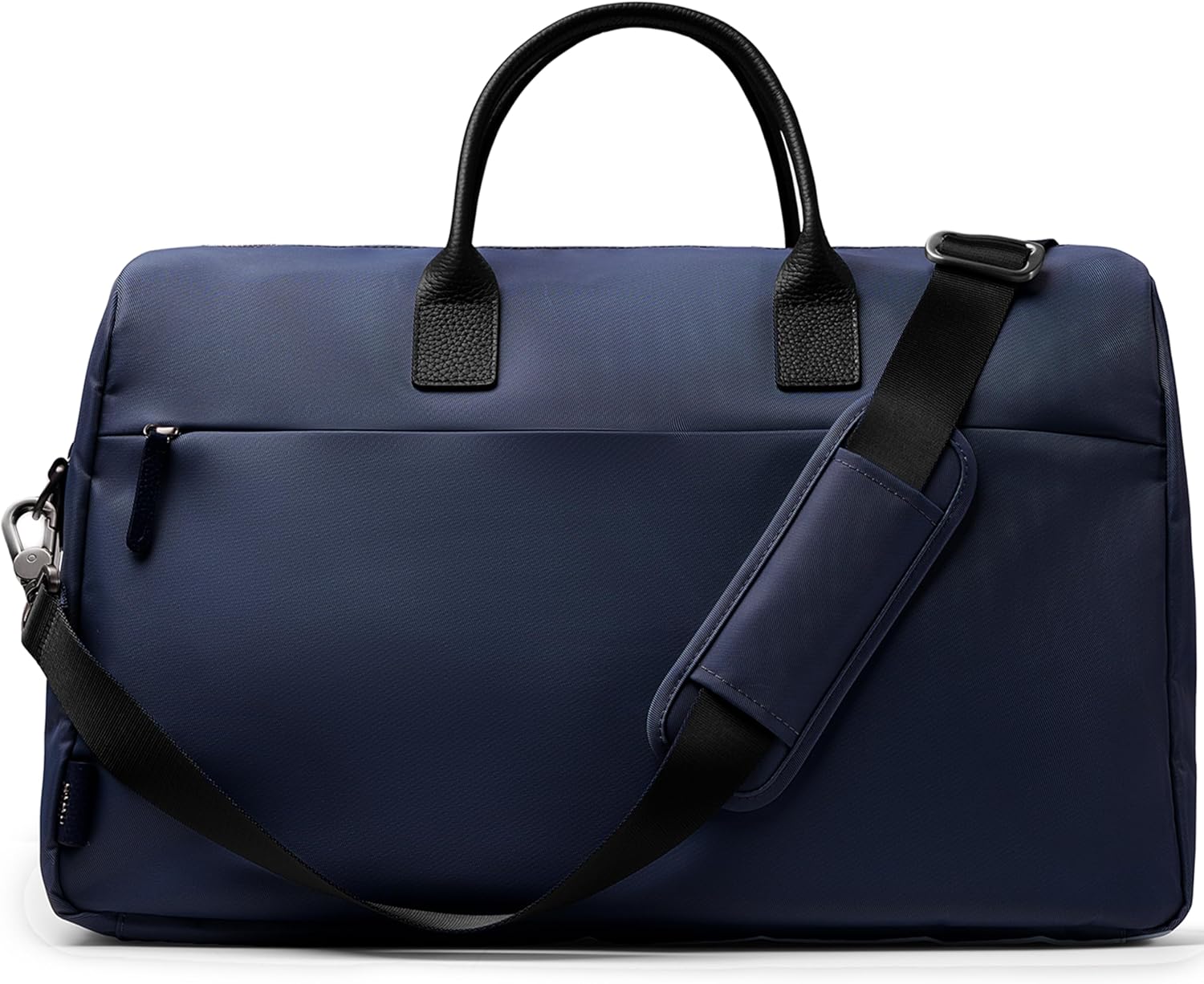 Carry All Split Weekender - Stylish Carry On Bag for Personal & Work, Zipped Pockets & Pass-Through Band, Weekender Bag, Travel Bag Flight Approved, Clamshell Opening - 28L, French Navy