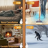 Vista 7 de MAXTID Tope de Corriente Debajo de la Puerta Blanco de 32 Pulgadas, Sello de Puerta para Desmontaje de Clima, Barrido de Puerta para Puertas