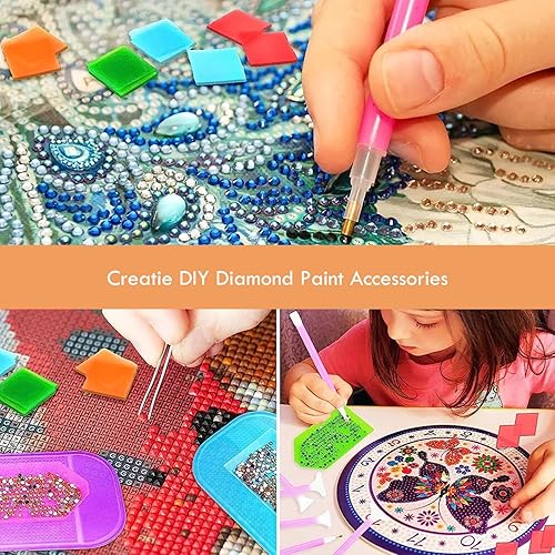 Miniatura 6 de Cera de pintura de diamante para kits de pintura de diamantes, 90 piezas de arcilla de pegamento de pintura de diamante que te ayudan a completar tu