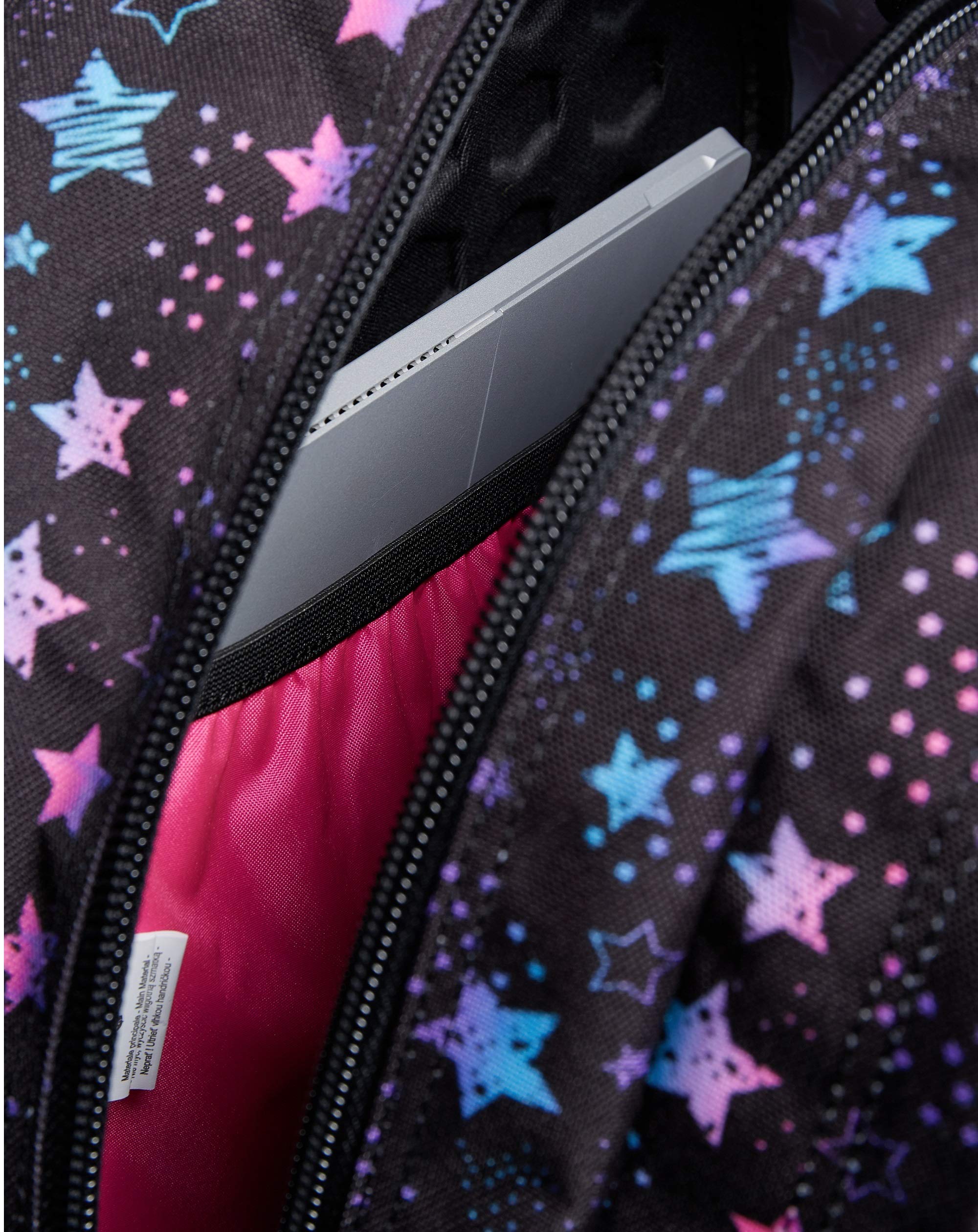 Seven Zaino Advanced, Doppio Scomparto, Tasca porta pc, Tasche multifunzione, Scuola e tempo libero, Bambini e ragazzi