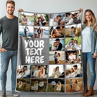 Custom Blanket with 20 Pictures 50