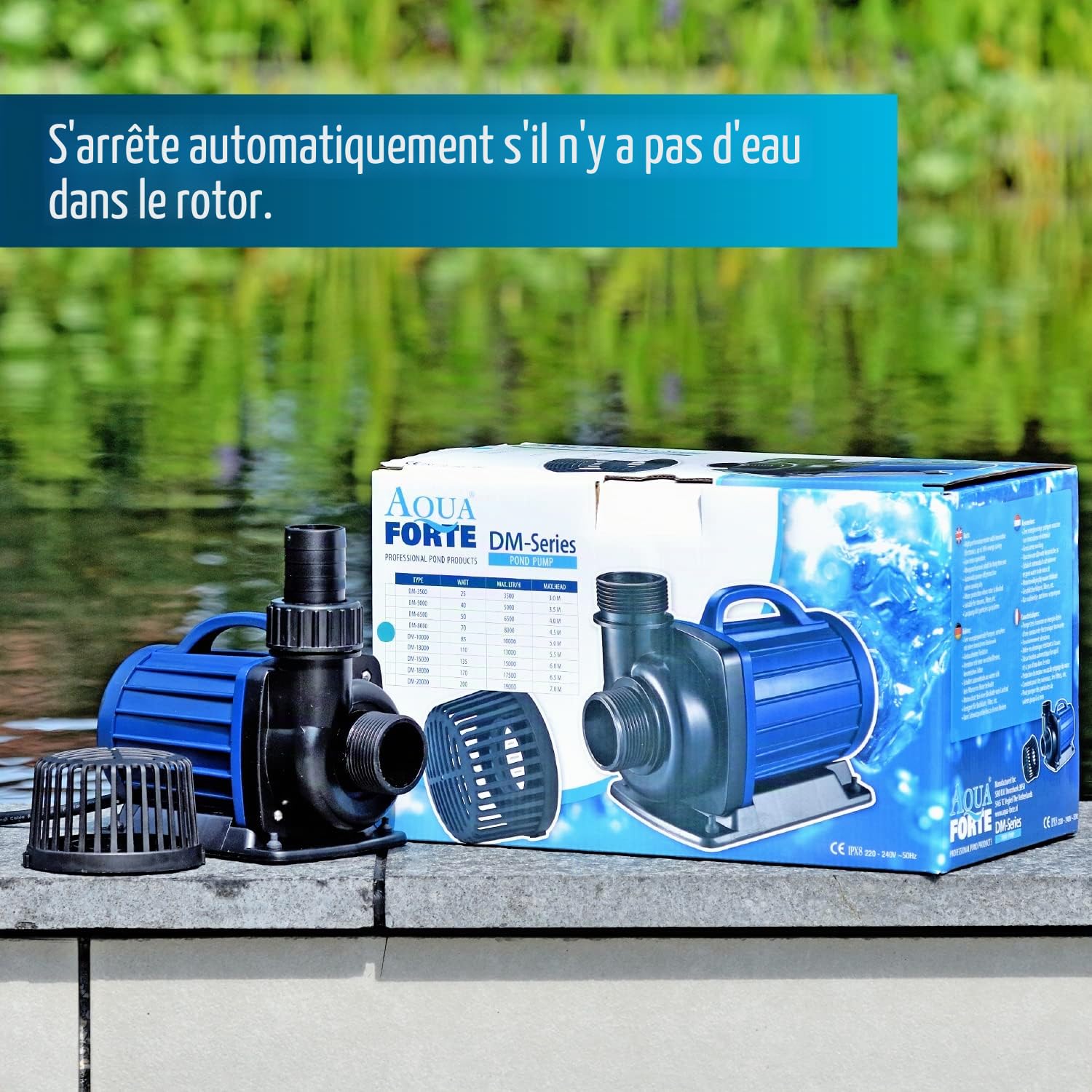 Pompe à Filtre Aqua Forte dm-3500, Bleu