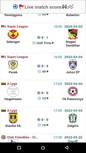 Live Football Score