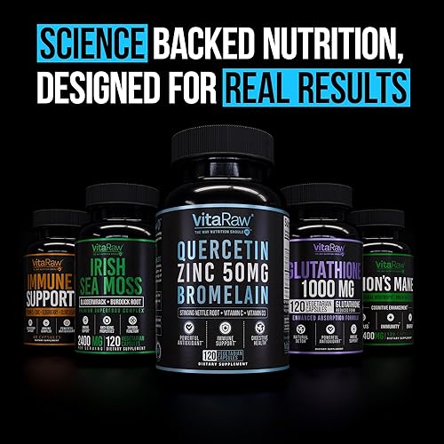 Miniatura 9 de Cápsulas de quercetina con bromelina de 500 mg, apoya la respuesta inmunológica, la comodidad de las articulaciones y el bienestar general